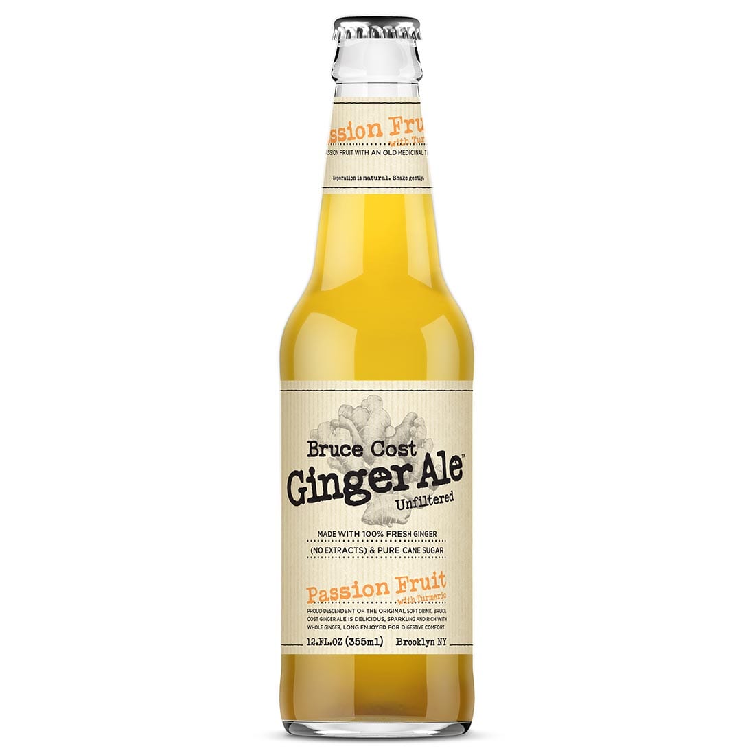 Bruce Cost Passionfruit Ginger Ale 