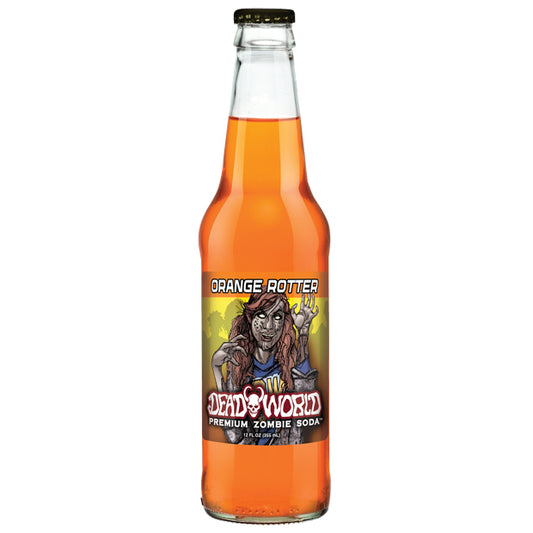 Dead World Orange Rotter Craft Soda