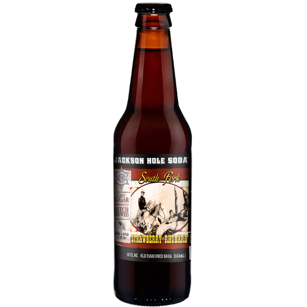 Jackson Hole Strawberry Rhubarb Soda