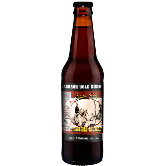 Jackson Hole Strawberry Rhubarb Soda