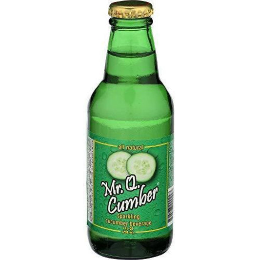 Mr Q Cucumber Craft Soda | Refreshing 12oz 24 Pack