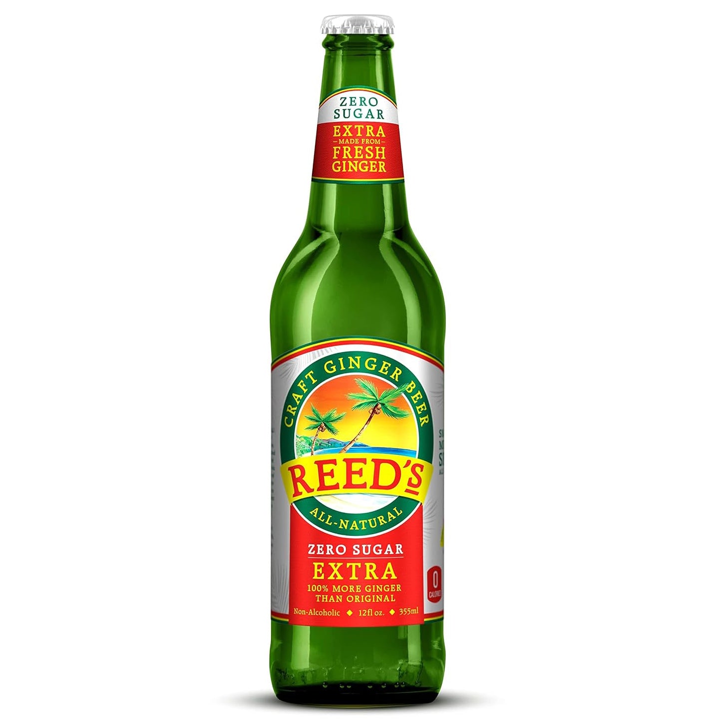 Bere Reeds Reed's Extra Ginger Beer – Ginger Soda | Blue Dog – Blue Dog Beverage Store