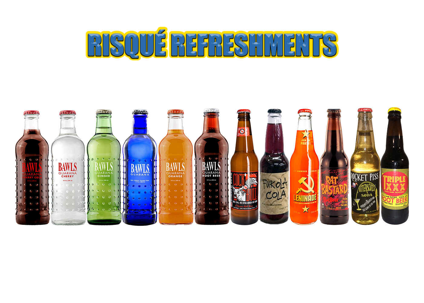 Mixed Case Variety Pack - Risqué Refreshments – Blue Dog Beverage Store