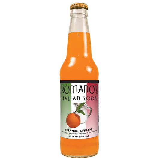 Romano’s Orange Cream Italian Soda
