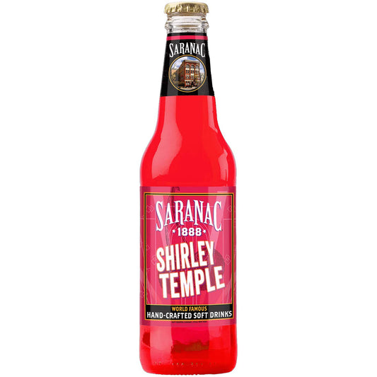 Saranac Shirley Temple Soda