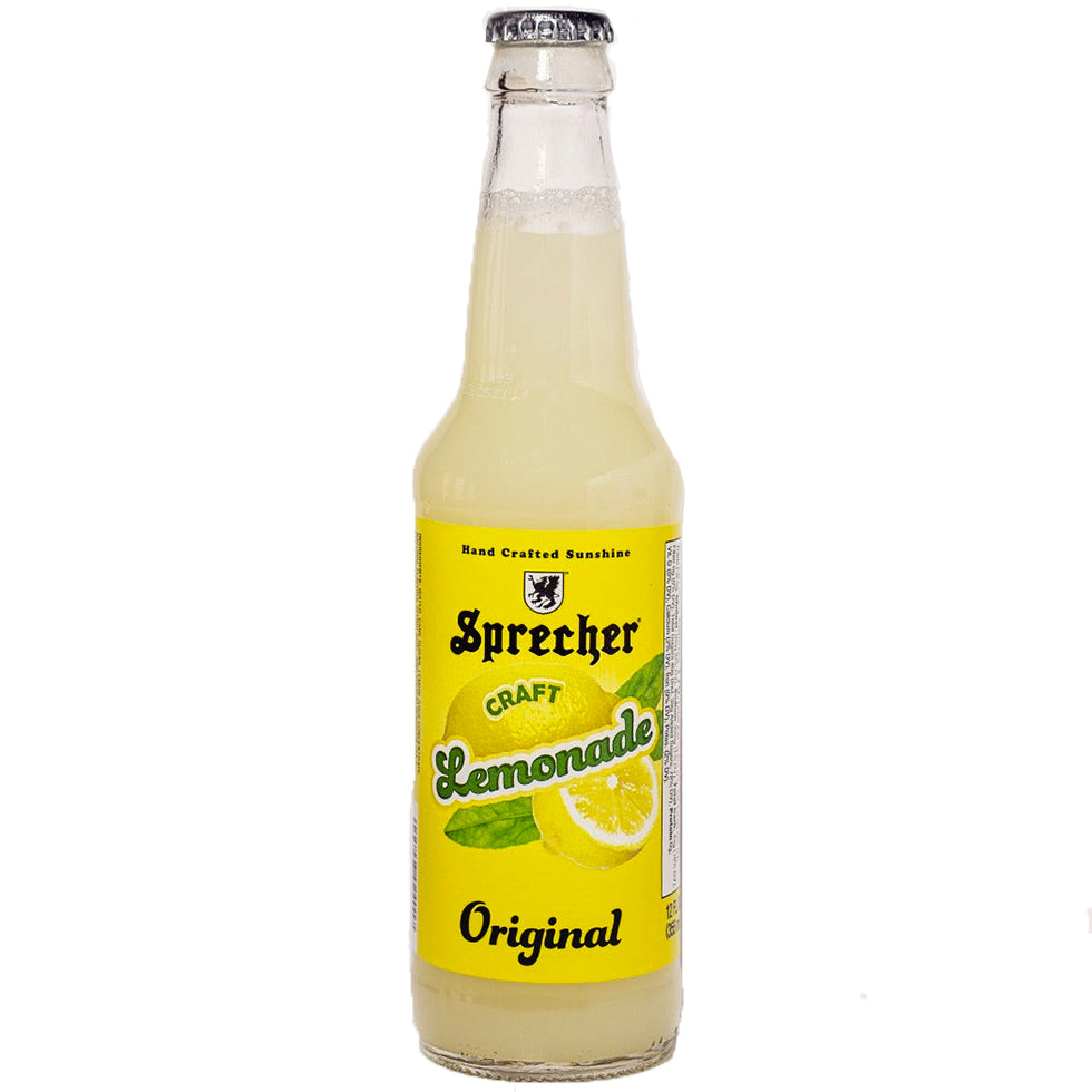 Sprecher Original Lemonade – Small‑Batch Craft Soda Case