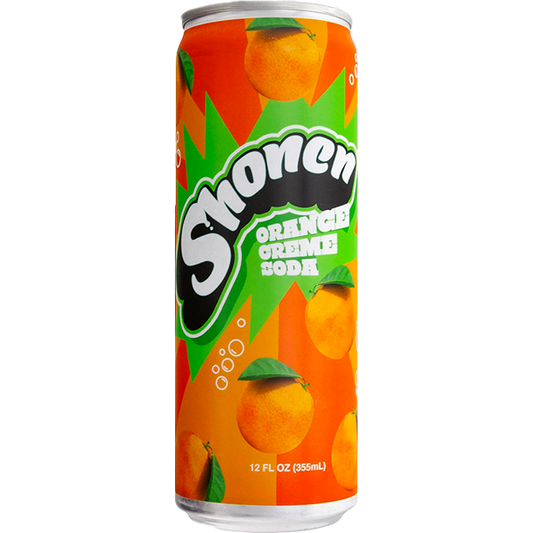 Orange creme soda can