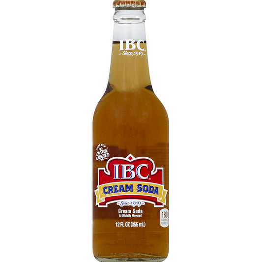 IBC Cream Soda 24pk – Rich, Small-Batch Vanilla Flavor