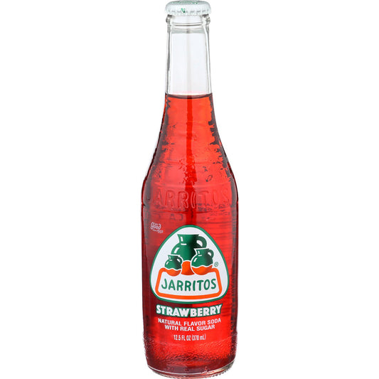 Jarritos Strawberry Craft Soda – 24‑Pack 12oz Bottles
