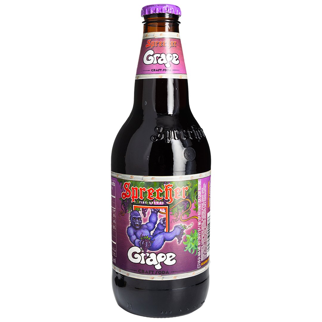 Sprecher Gorilla Grape Craft Soda 24pk