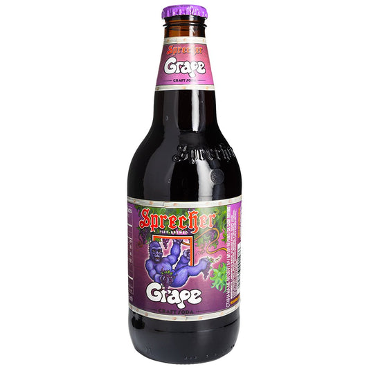 Sprecher Gorilla Grape Craft Soda 24pk